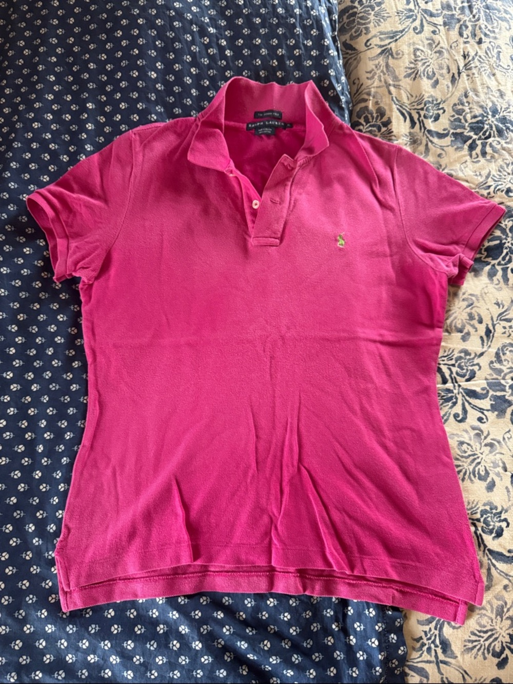 Ralph Lauren Vintage Bright Fuchsia Polo